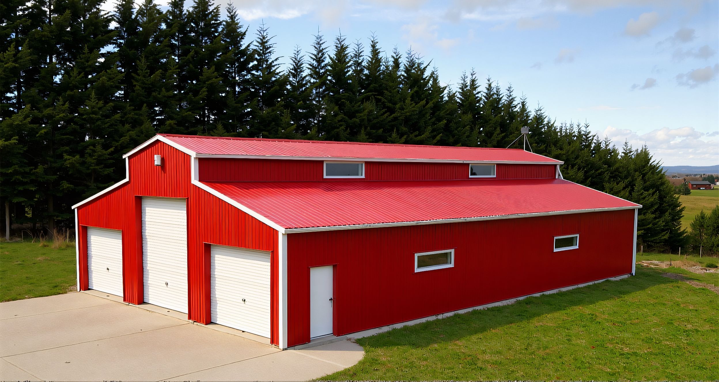 Large American Barn Shed section image