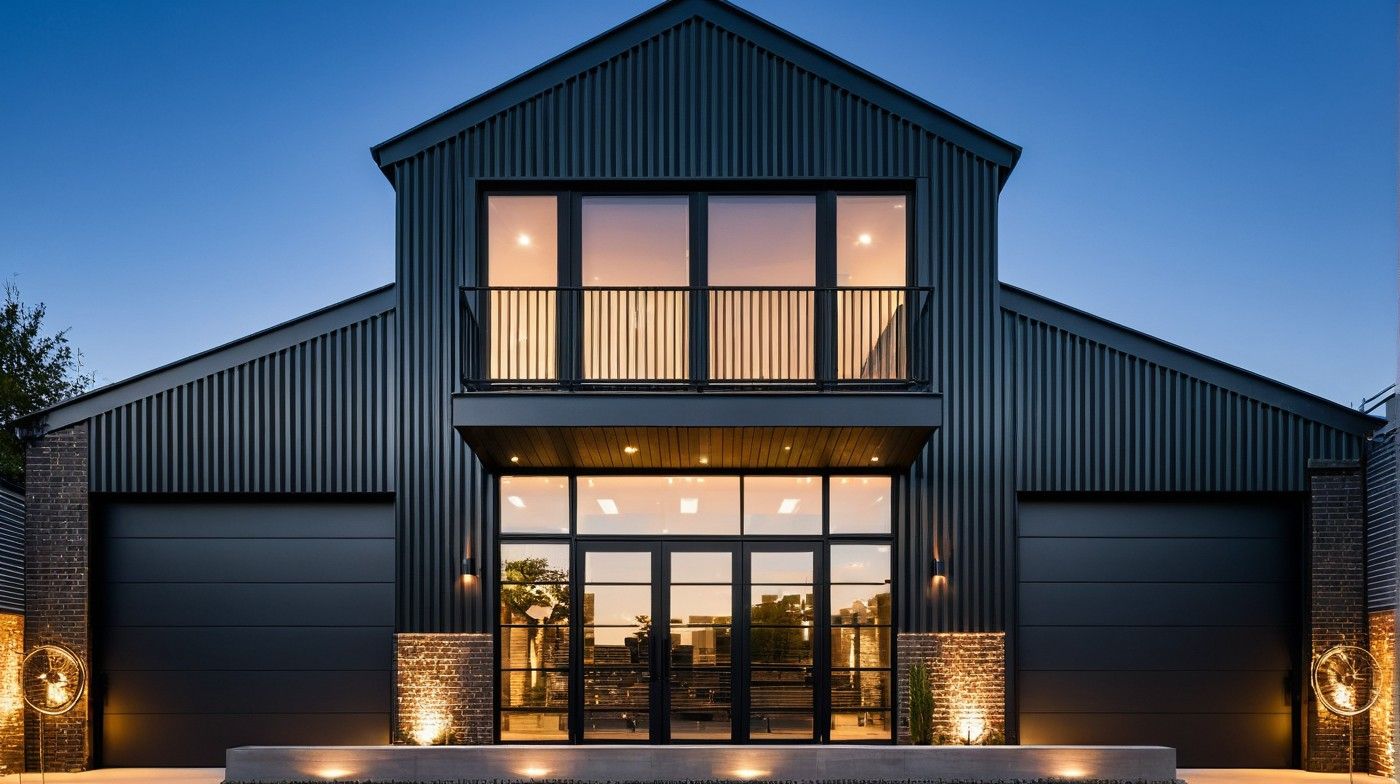 Barn Style With Mezzanine section image